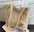 【DlY Flower Woven Shoulder Bag】 -3 Bags in 1 Combo